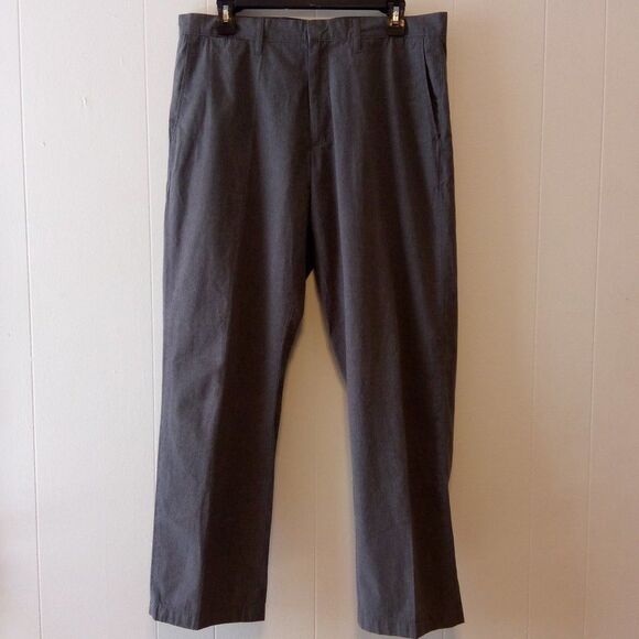 J. Crew Factory  - Mens Gray 100% Cotton Straight Leg Chino Pants - Size: 33/30 - Picture 1 of 7